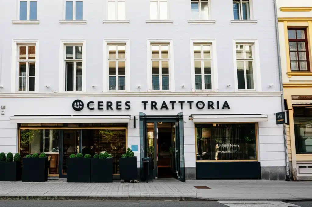 Ceres Trattoria 1 Ceres Trattoria: Autentisk italiensk mad i hyggelig atmosfære
