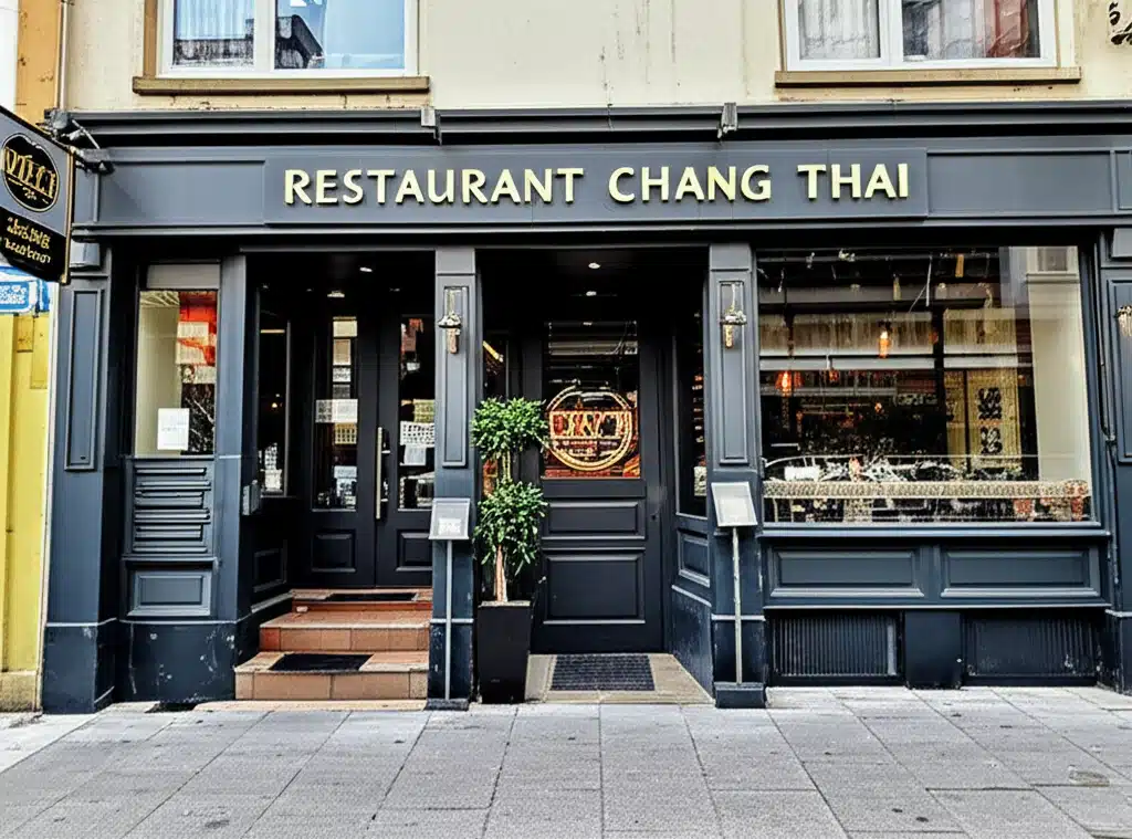 Chang Thai Restaurant: Authentisk Thaimad i hyggelig atmosfære