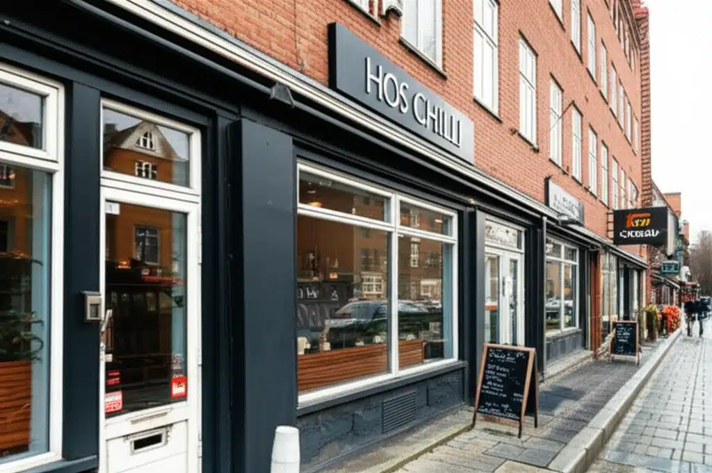 Hos Chilli 1 Chilli Restaurant: Lækker mad og hyggelig atmosfære i hjertet af byen