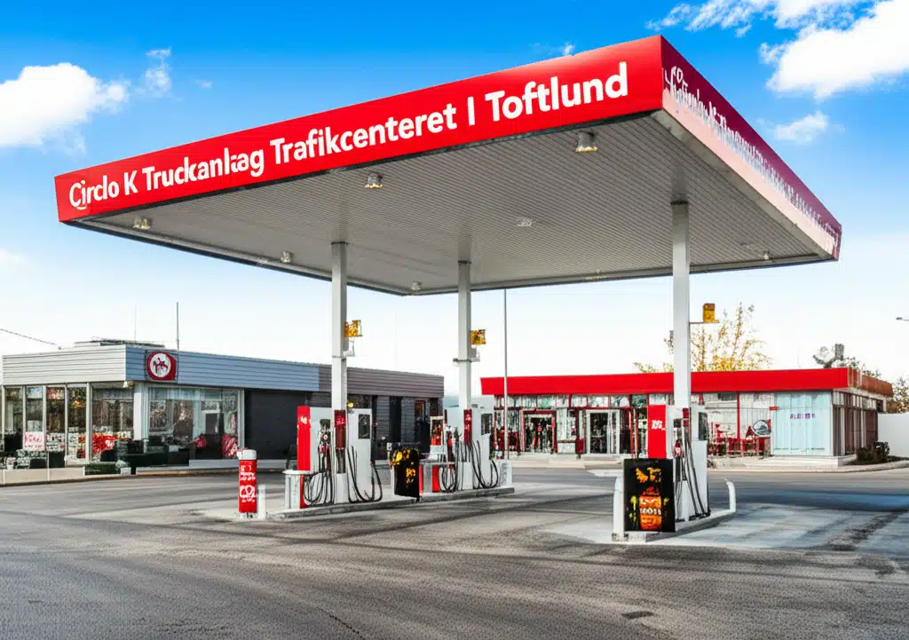 Circle K Truckanlæg Trafikcenteret Toftlund - Komplet Oversigt