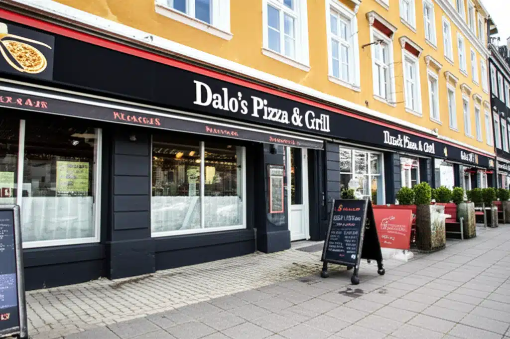 Dalo´s Pizza & Grill 1 Dalos Pizza & Grill: Lækre retter og perfekt grill-oplevelse