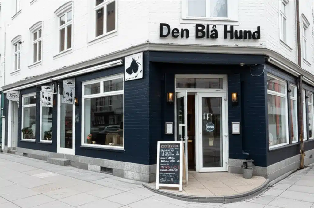 Den Blå Hund 1 Den blå hund: En farverig og sjov illustration