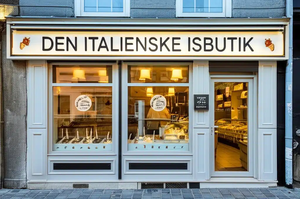 Den Italienske Isbutik 1 Den italienske isbutik: Lækre isvarianter og gelato