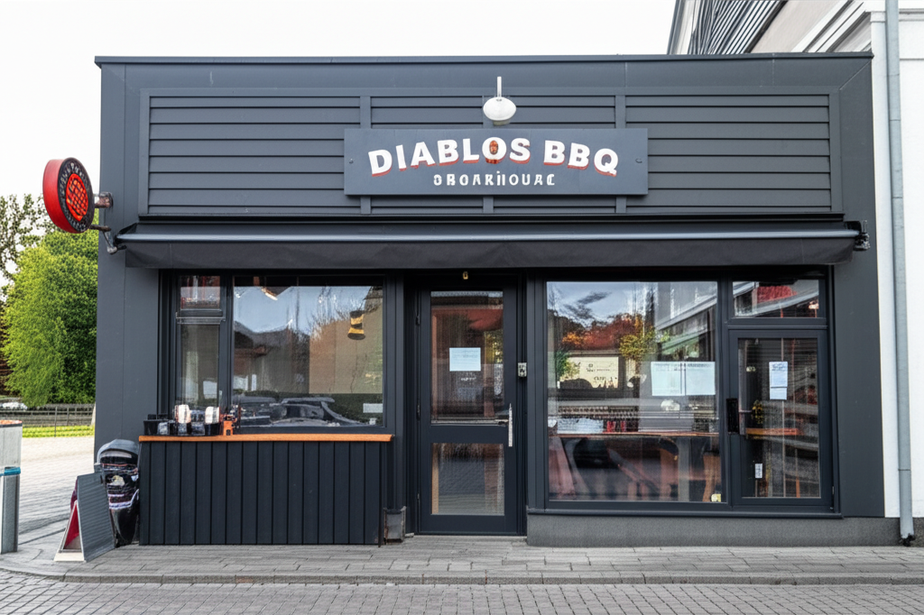Diablos BBQ Smokehouse 1 Diablos BBQ Smokehouse: Lækre, rygsvar og grillet mad