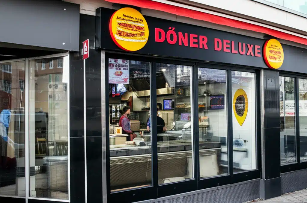 Döner Deluxe 1 Döner Deluxe: Lækker, saftig og perfekt tilberedt - Prøv den nu!