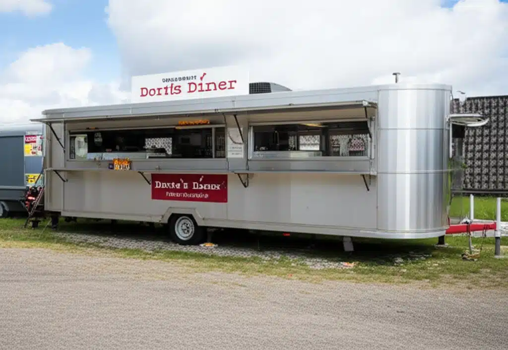 Dorte`s Diner Transportable Dorte Madsen 1 Dorte Madsens Diner: Transportabel Restaurant-Innovation