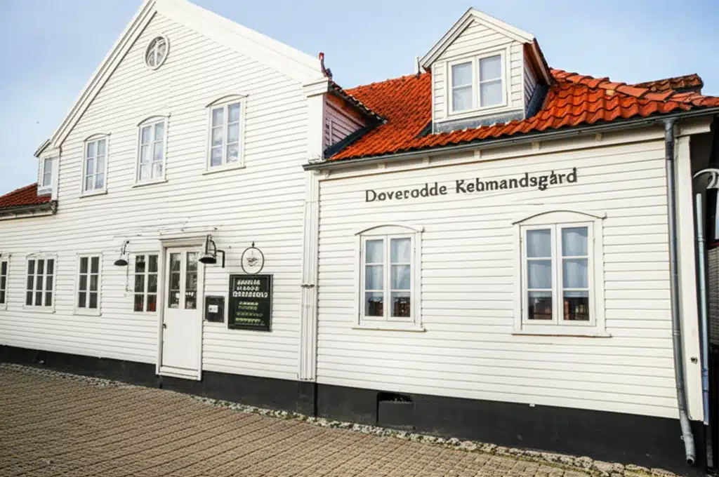 Doverodde Købmandsgård 1 Doverodde Købmandsgård: Historisk Handelssted i Danmark
