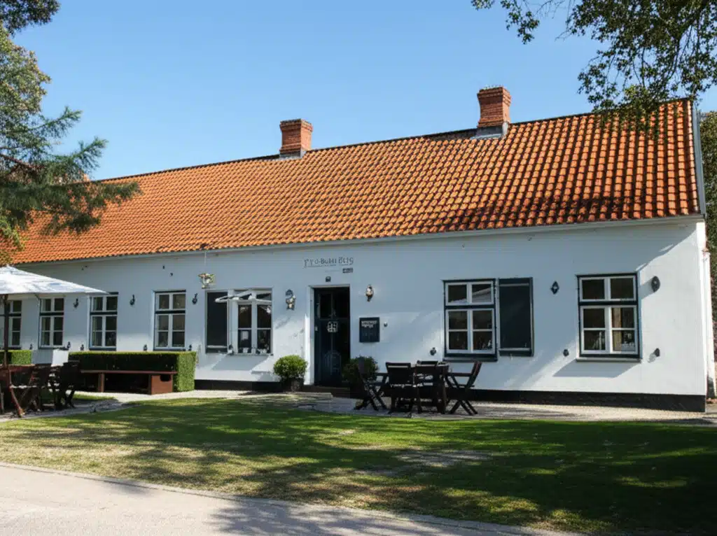 Dunkær Kro 1 Dunkær Kro: Hyggelig restaurant og overnatning ved stranden