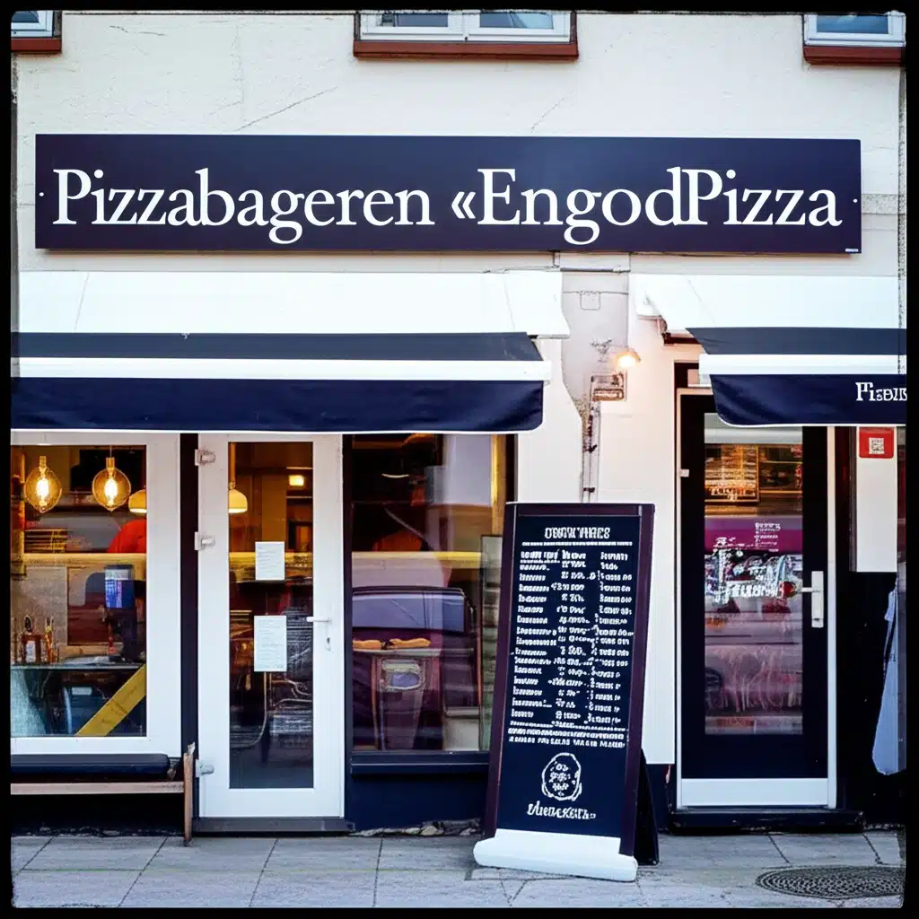 EngodPizza: Mesterligt pizzabageri - Perfekt pizzaoplevelse