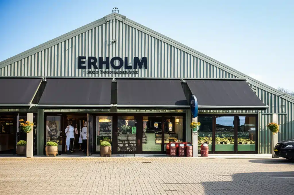Erholm Fødevaremarked: Friske, lokale produkter i Aarhus