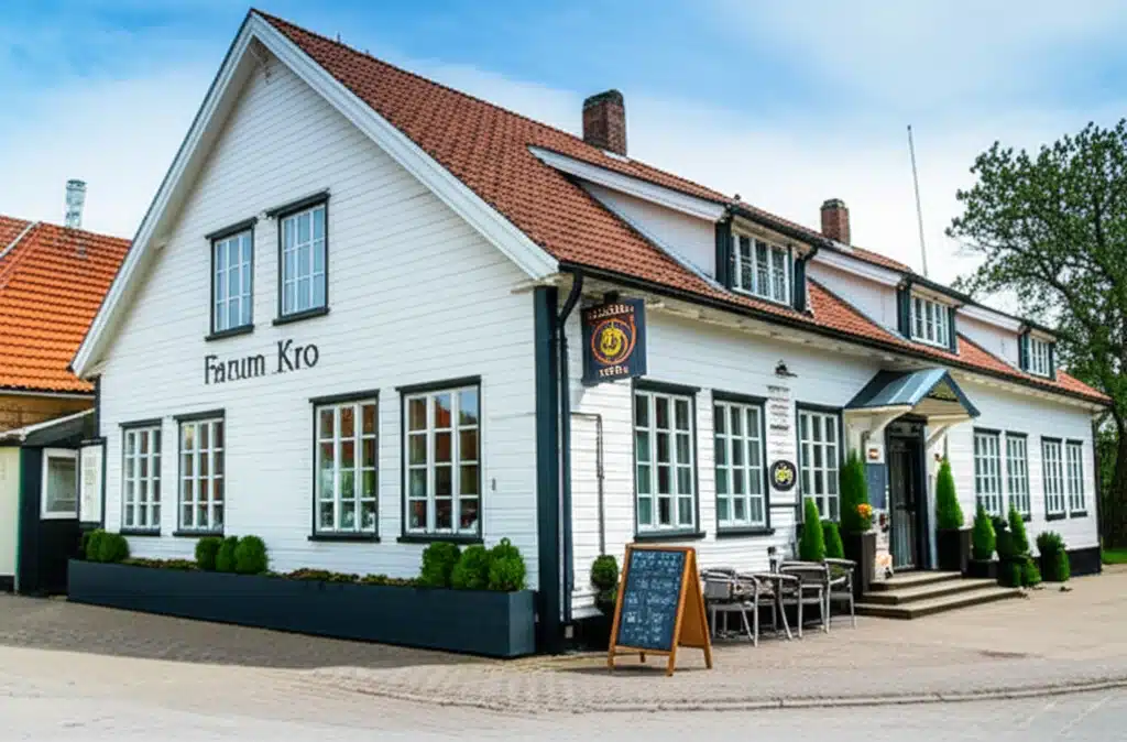 Farum Kro 1 Farum Kro: Historisk kro og restaurant i Farum, Danmark