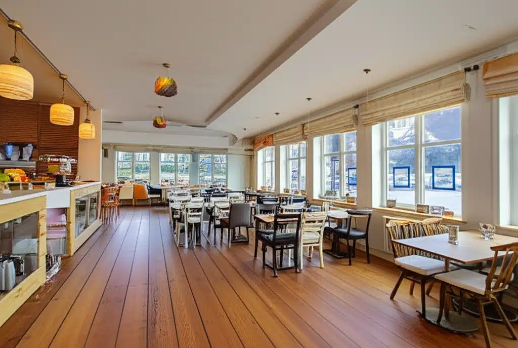 Faxe Hallernes Cafeteria 1 Faxe Hallernes Cafeteria: Hyggelig atmosfære og lækker mad