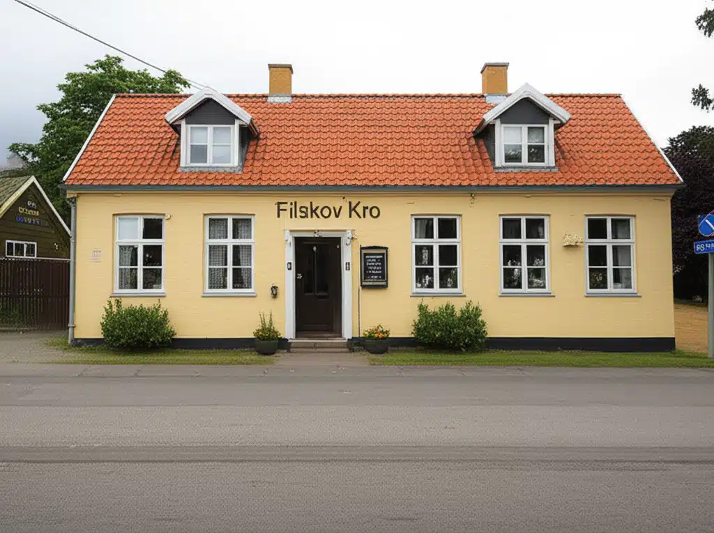 Filskov Kro 1 Filskov Kro: Hyggelig landlig restaurant i skovomgivelser