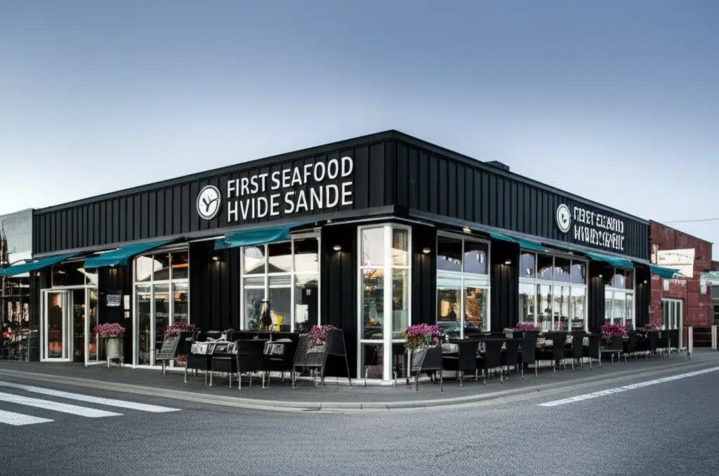 First Seafood Hvide Sande 1 Fisk og Skaldyr i Hvide Sande: First Seafood Specialiteter