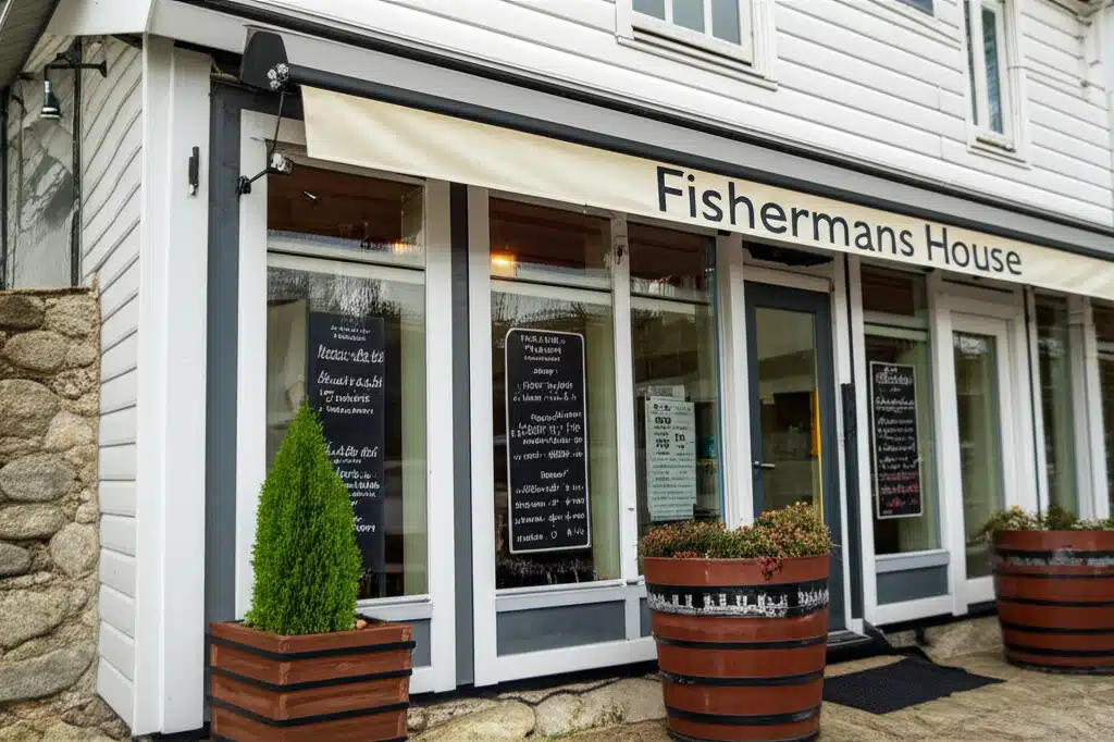 Fishermans House 1 Fiskerhus ved kysten - malerisk bolig og tradition