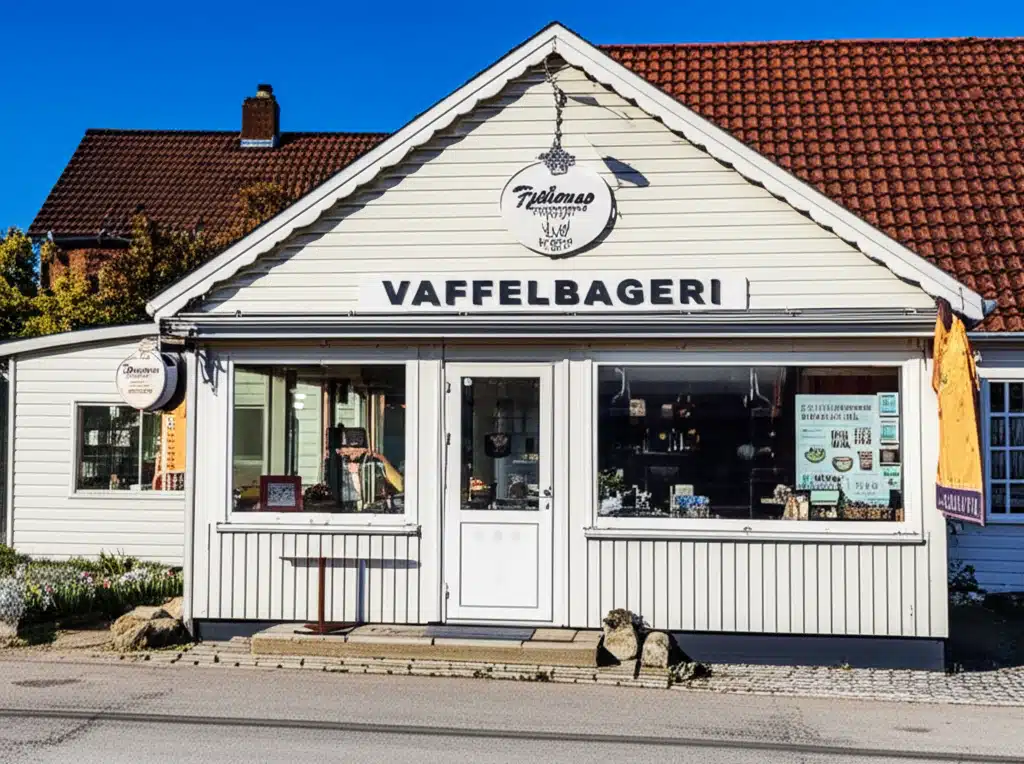 Fjellerup Vaffelbageri 1 Fjellerup Vaffelbageri: Lækre, hjemmelavede vafler i smuk omgivelser