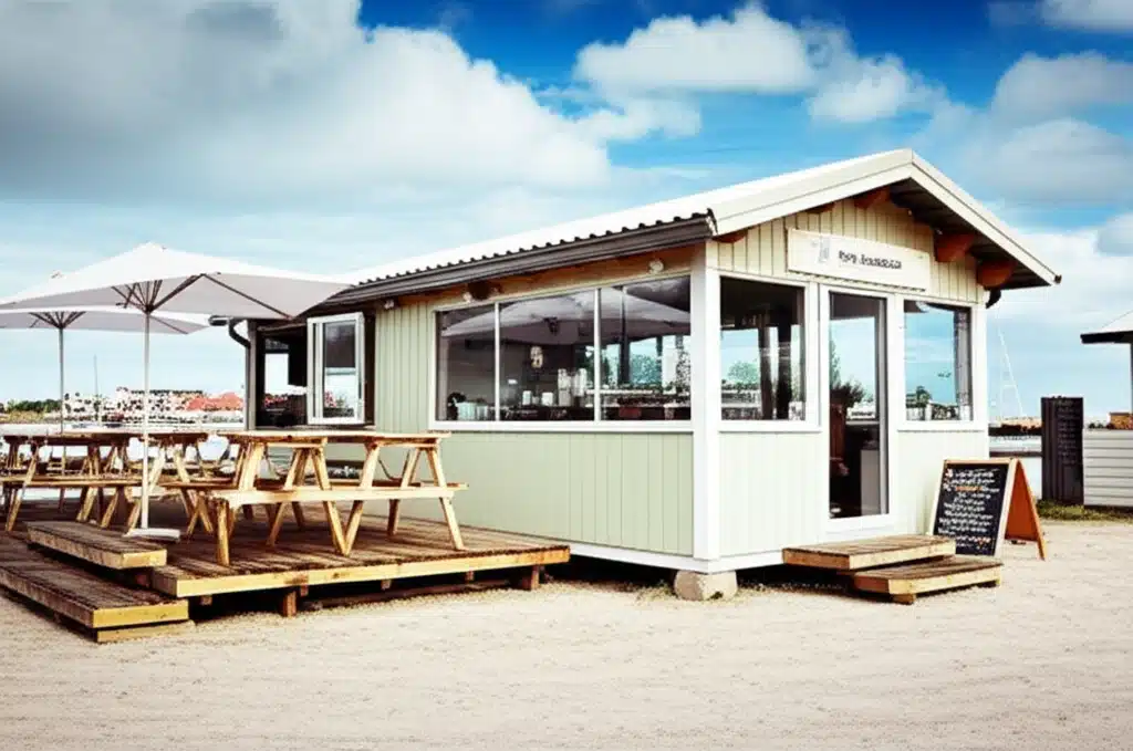 Føns Strandkiosk 1 Føns Strandkiosk: Hyggelig oase ved stranden med lækker is