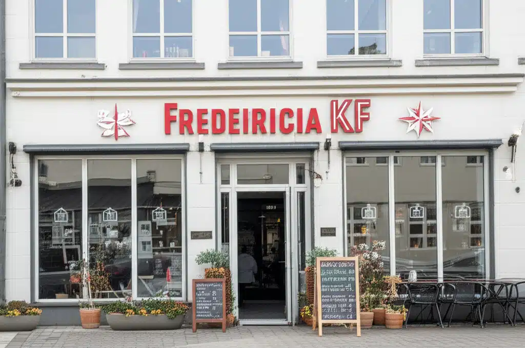Fredericia KF: Logo og fodboldhistorie i billeder