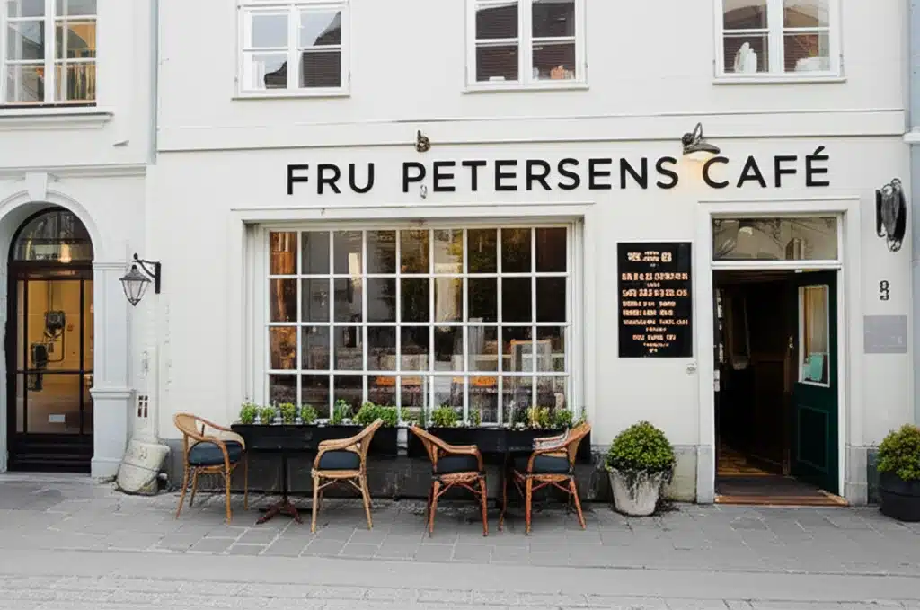 Fru Petersens Cafe 1 Fru Petersens Cafe: Hyggelig atmosfære og lækker mad
