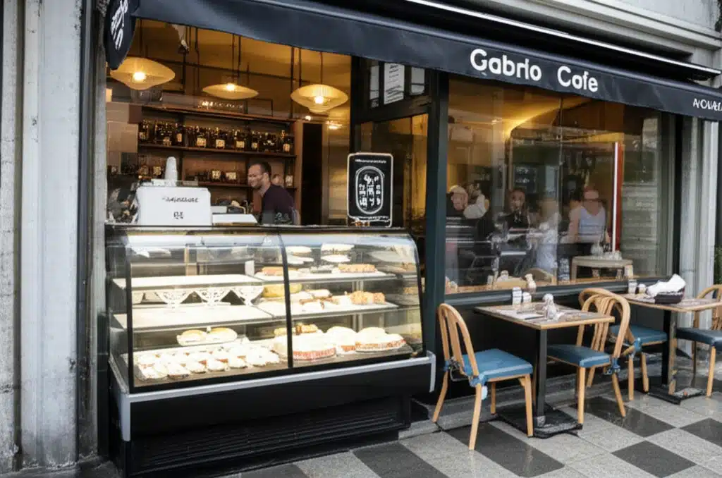 Gabrio Cafe 1 Gabrio Cafe: Udforsk vores hyggelige atmosfære og lækre drikkevarer