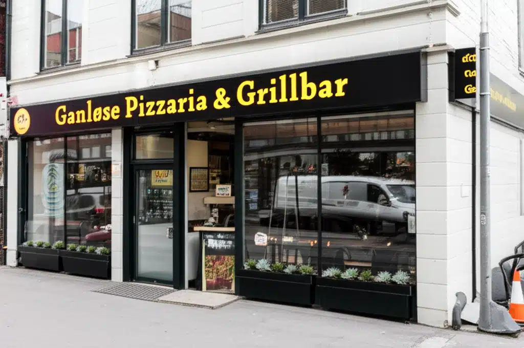 Ganløse Pizzaria & Grillbar: Lækker pizza og grillretter