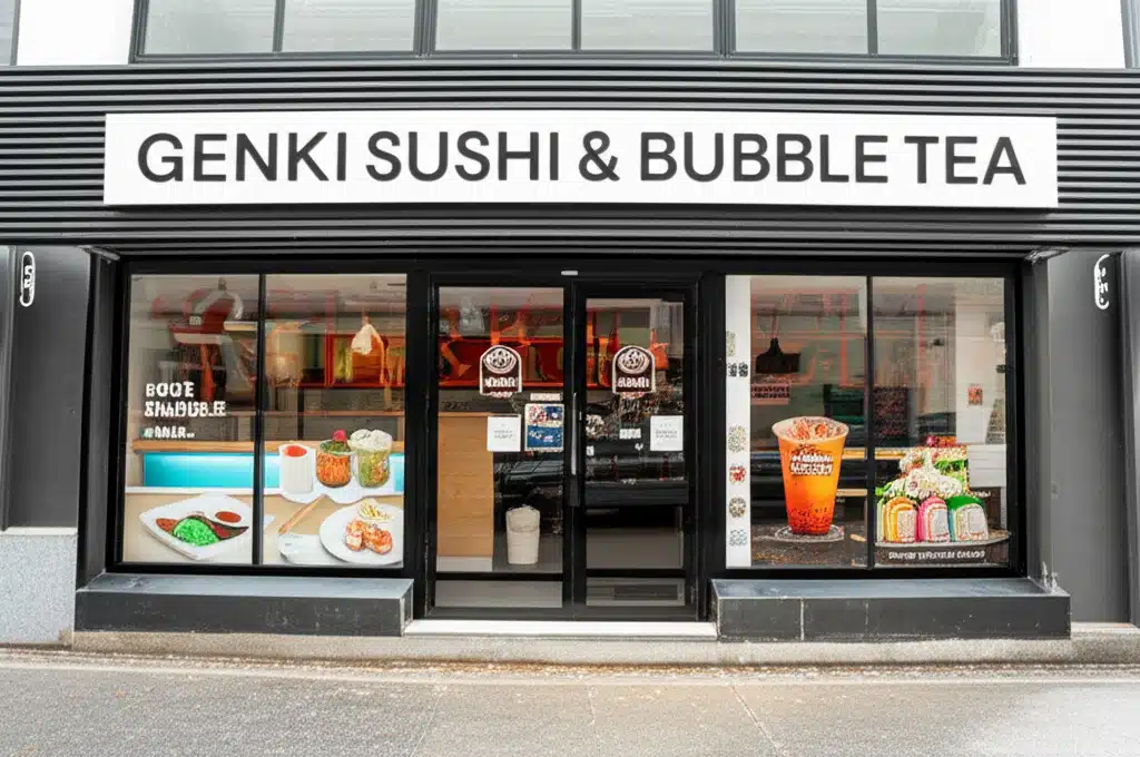 Genki Sushi & Bubble tea 1 Genki Sushi & Bubble Tea: Lækker Sushi og Boblete er oplevelsen