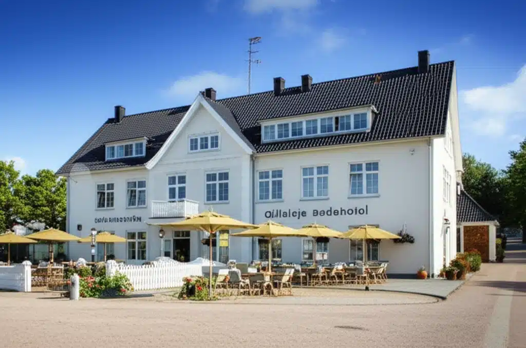 Gilleleje Badehotel: Historisk charmerende strandhotel i Danmark