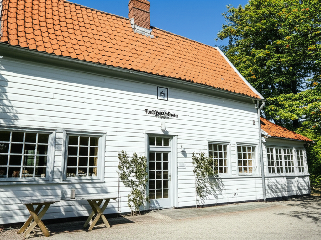 Traktørstedet Gjorslev Bøgeskov 1 Gjorslev Bøgeskov: Traktørstedet i smuk natur