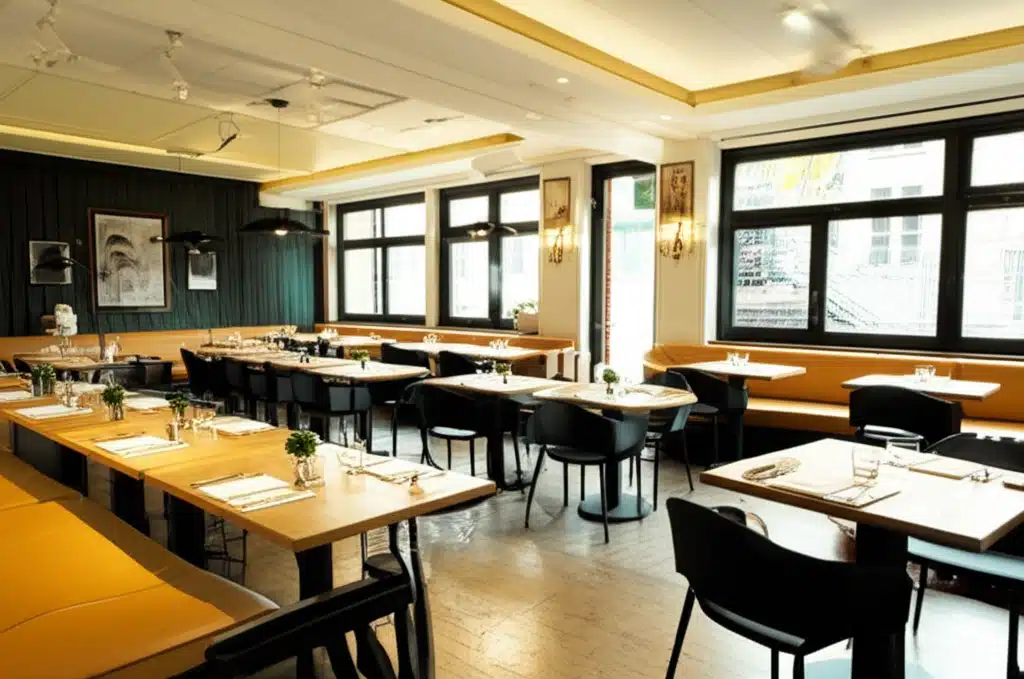 Gl. Daws: Charmerende cafe, restaurant og vinbar i hyggelig atmosfære