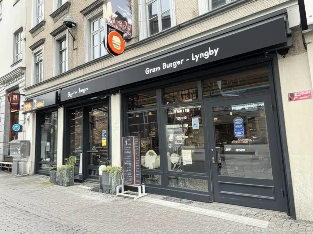 Gram Burger - Lyngby 1 Gram Burger Lyngby: Lækker burgermenu og restaurant-oplevelse