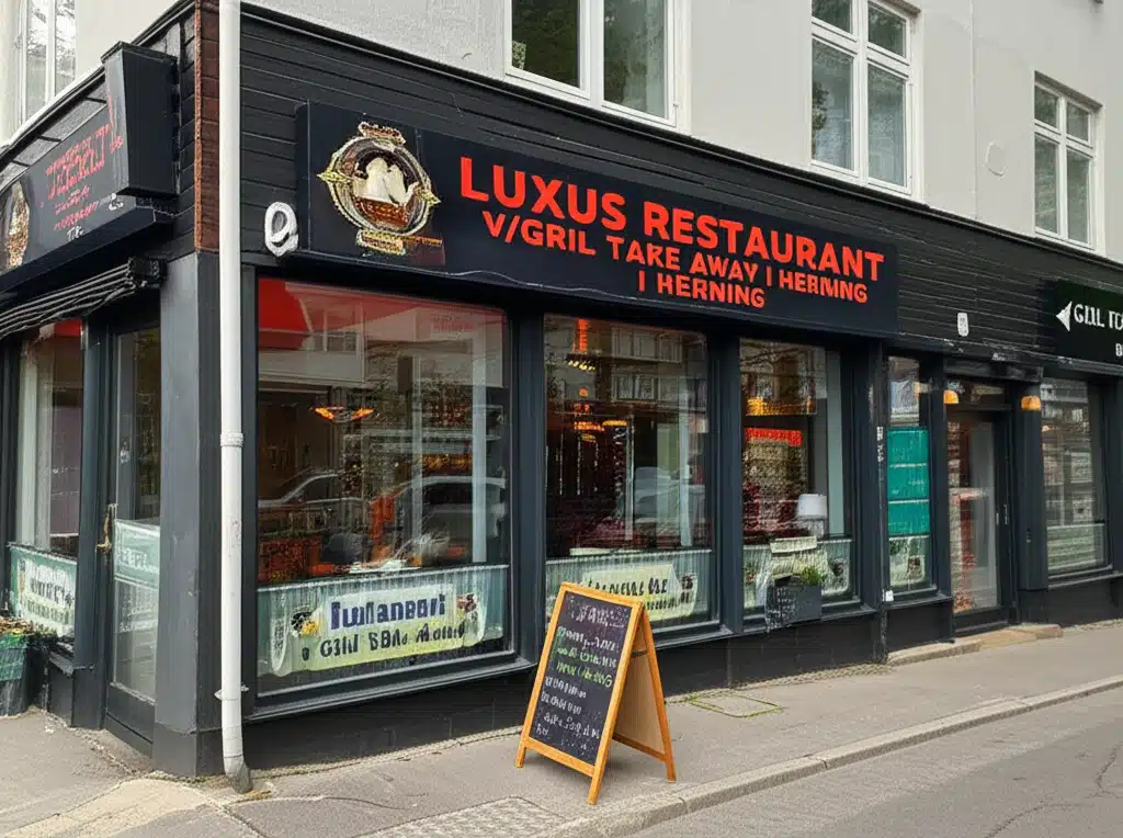 Luxus Restaurant v/Gril Take Away I Herning 1 Gril Take Away Herning: Luxus Restaurant Oplevelse