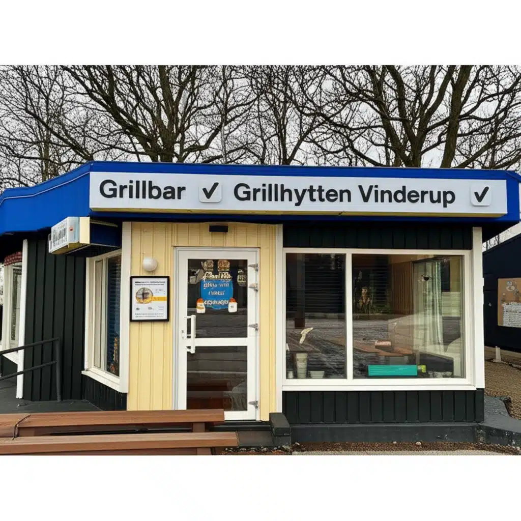 Grillbar ✔️ Grillhytten Vinderup ✔️ 1 Grillbar og Grillhytte i Vinderup: Perfekt til din næste grillfest
