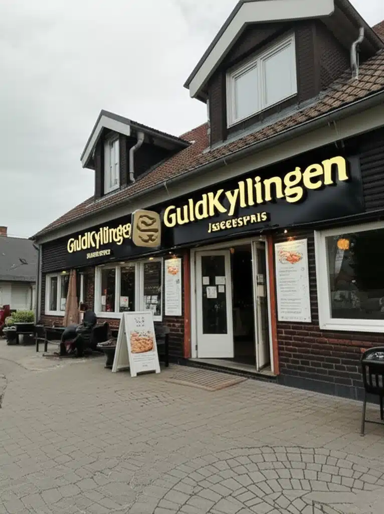 GuldKyllingen Jægerspris 1 GuldKyllingen Jægerspris: Ikonisk Statue i Danmark