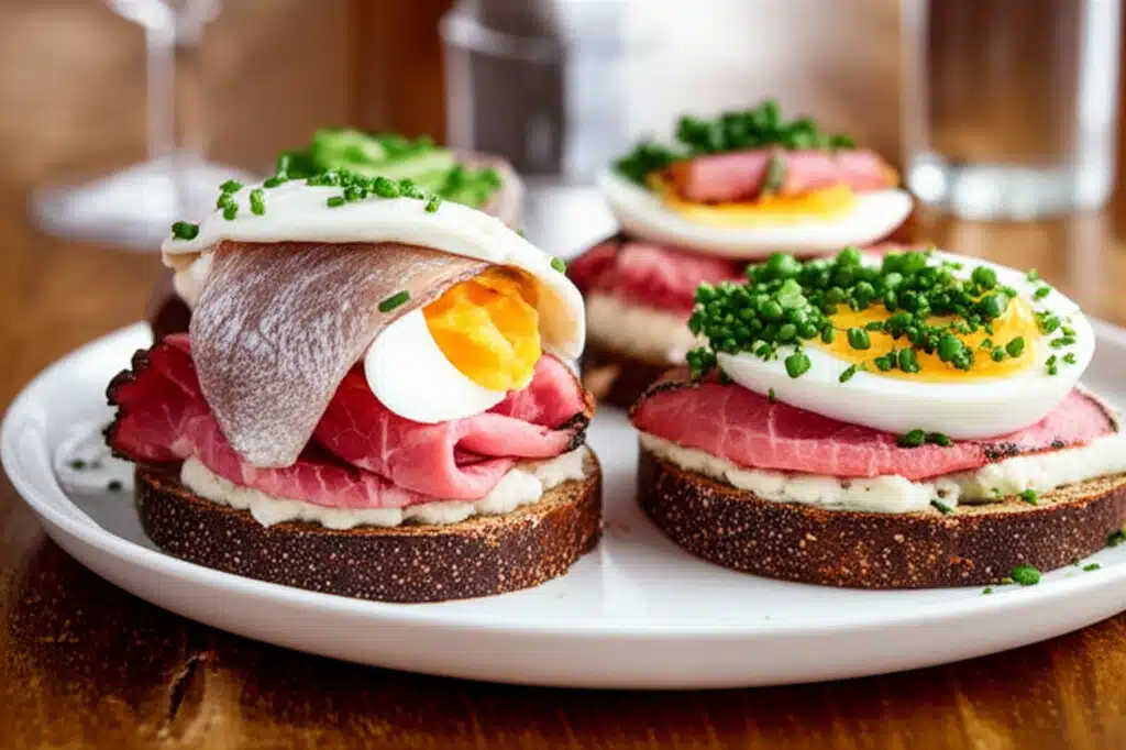 Hallernes Smørrebrød 1 Hallernes Smørrebrød: Traditionel dansk frokost i København