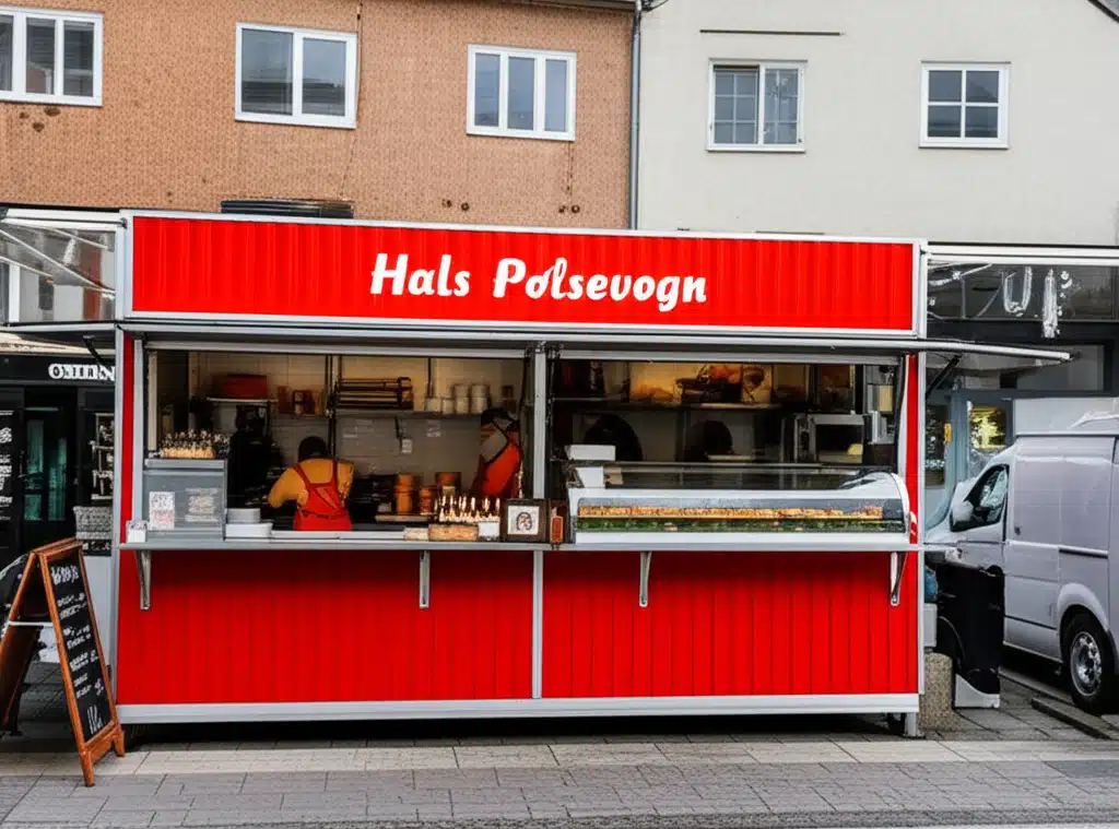Hals Pølsevogn 1 Hals Pølsevogn: Traditionel Dansk Hotdogoplevelse