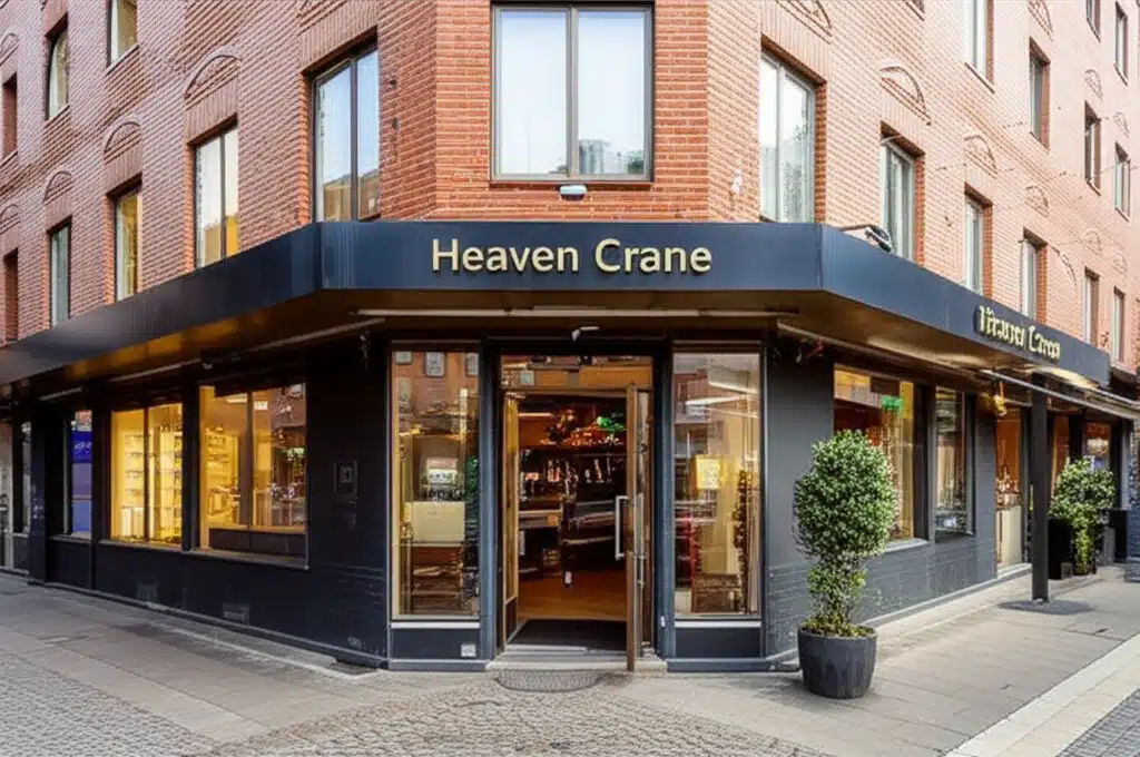 Heaven Crane 1 Himlens kran: En majestætisk syn