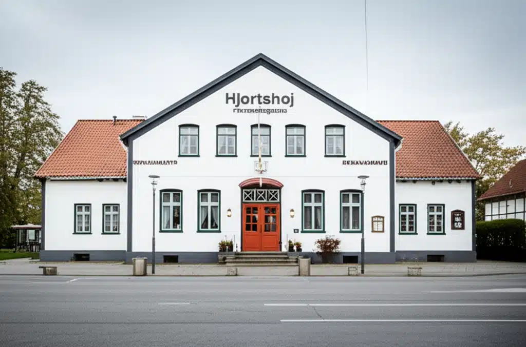 Hjortshøj Forsamlingshus 1 Hjortshøj Forsamlingshus: Historisk Bygning i Danmark