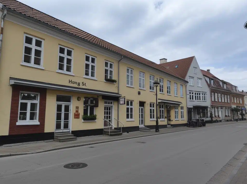 Høng St. 1 Høng St.: Udforsk den maleriske gade i Høng, Danmark