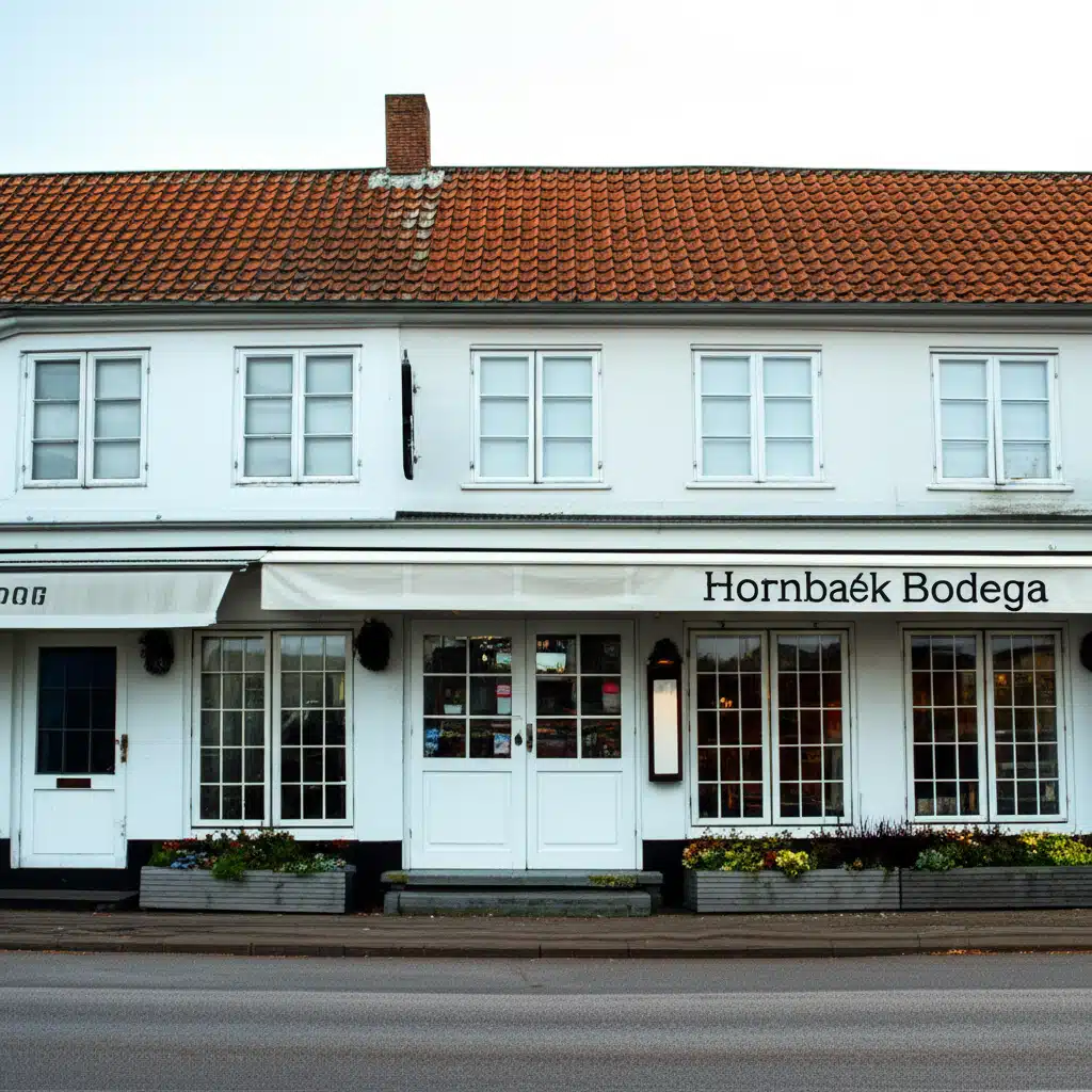 Hornbæk Bodega 1 Hornbæk Bodega: Opdag Vinbarens Charme og Udvalg