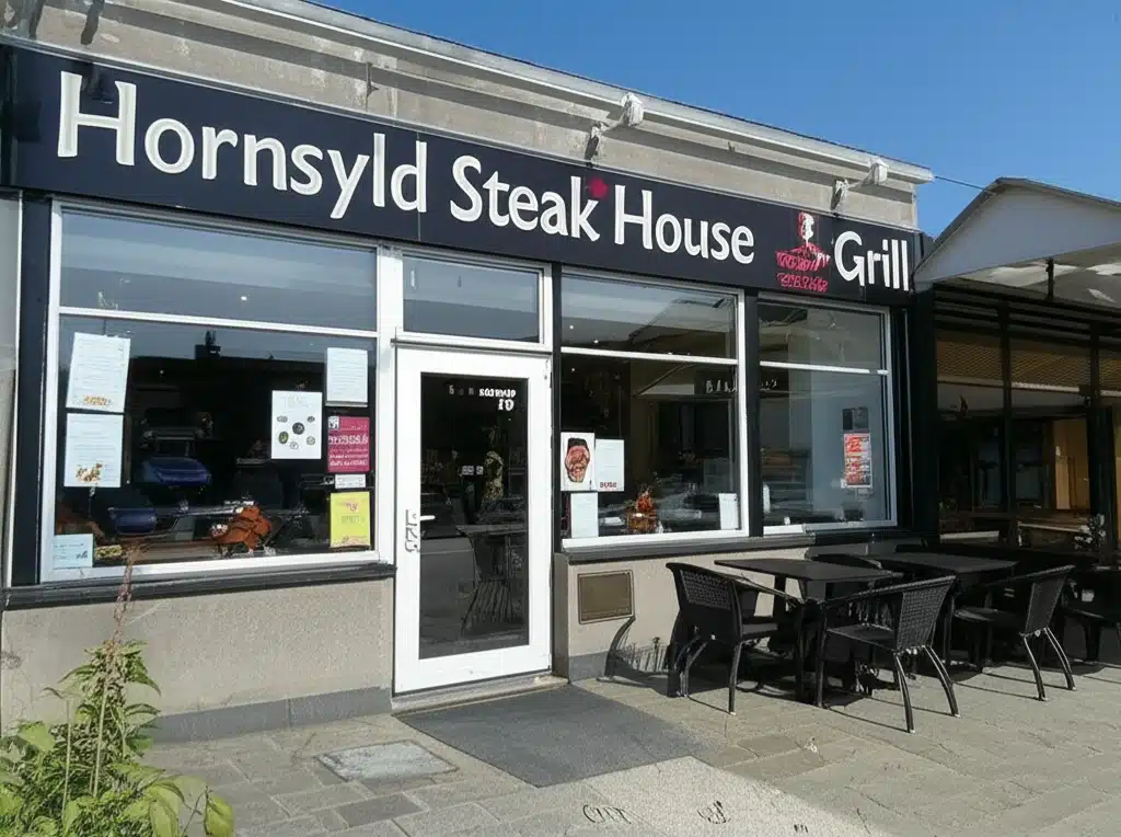 Hornsyld Steak House Pizza & Grill 1 Hornsyld Steak House: Lækre Pizza & Grill-retter
