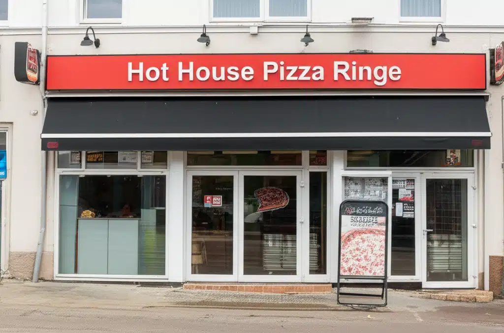 Hot House Pizza Ringe: Lækker pizza i Ringe, Danmark