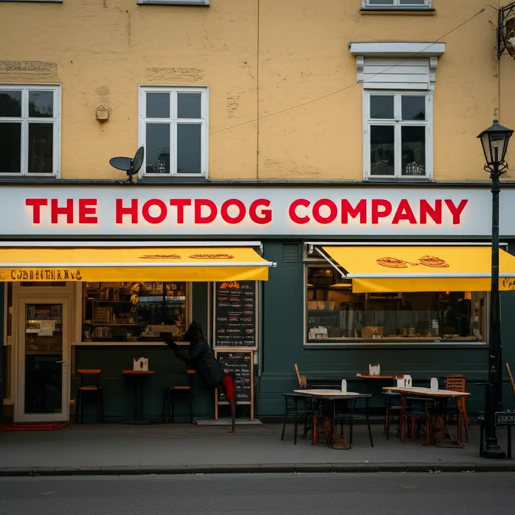 THE HOTDOG COMPANY 1 Hotdog Company: Lækre Pølser og Grillretter