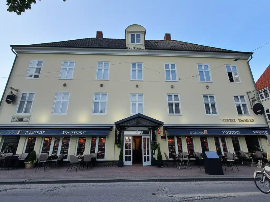 Hotel Dagmar 1 Hotel Dagmar: Historisk Charme og Komfort i Ribe, Danmark