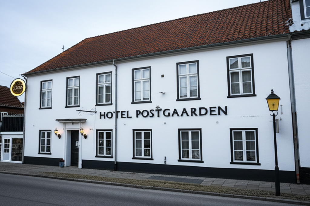 Hotel Postgaarden: Historisk Charme i Hjertet af Byen