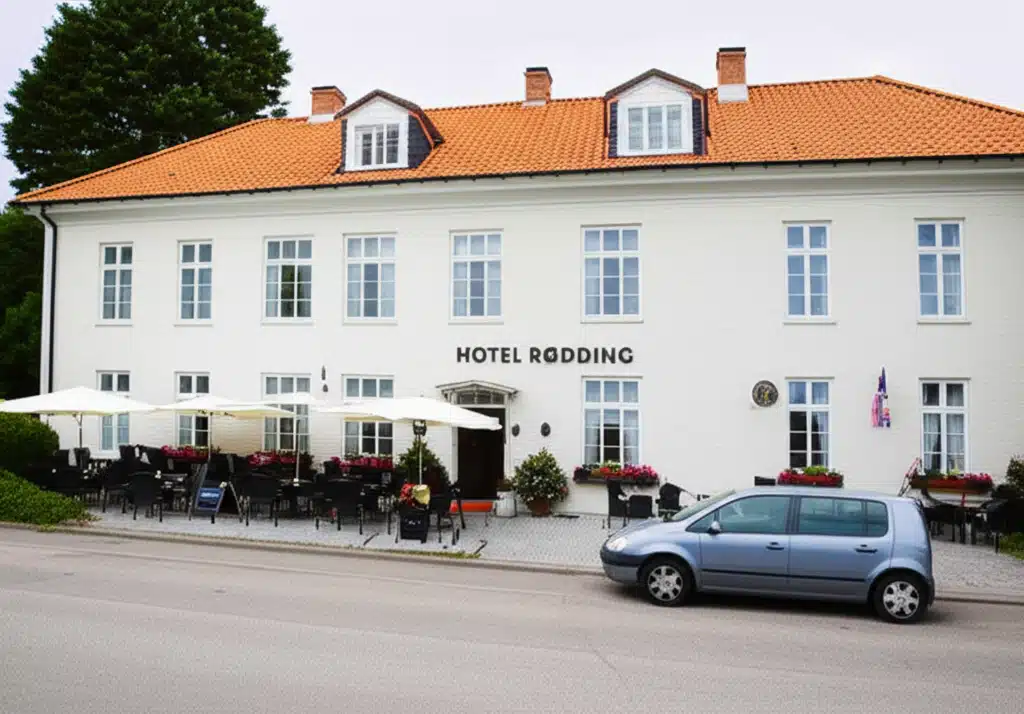 Hotel Rødding 1 Hotel Rødding: Udforsk den historiske charme og komfort