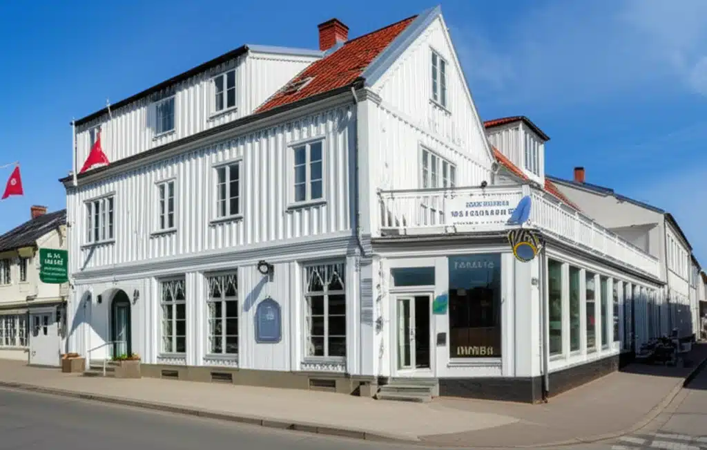 Hotel Udsigten Marstal - Udsigt over Havnen og Byen