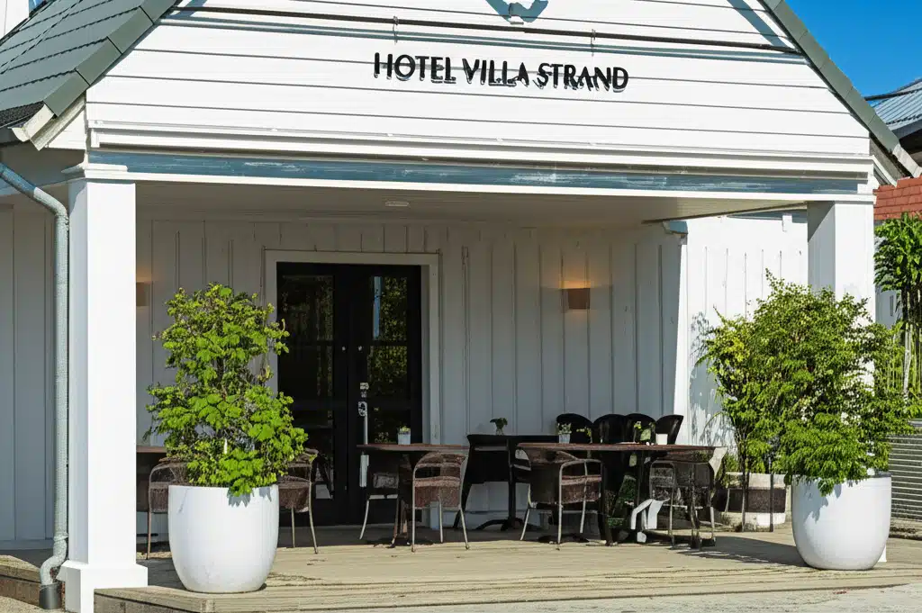 Hotel Villa Strand: Billeder af vores luksuriøse strandhotel