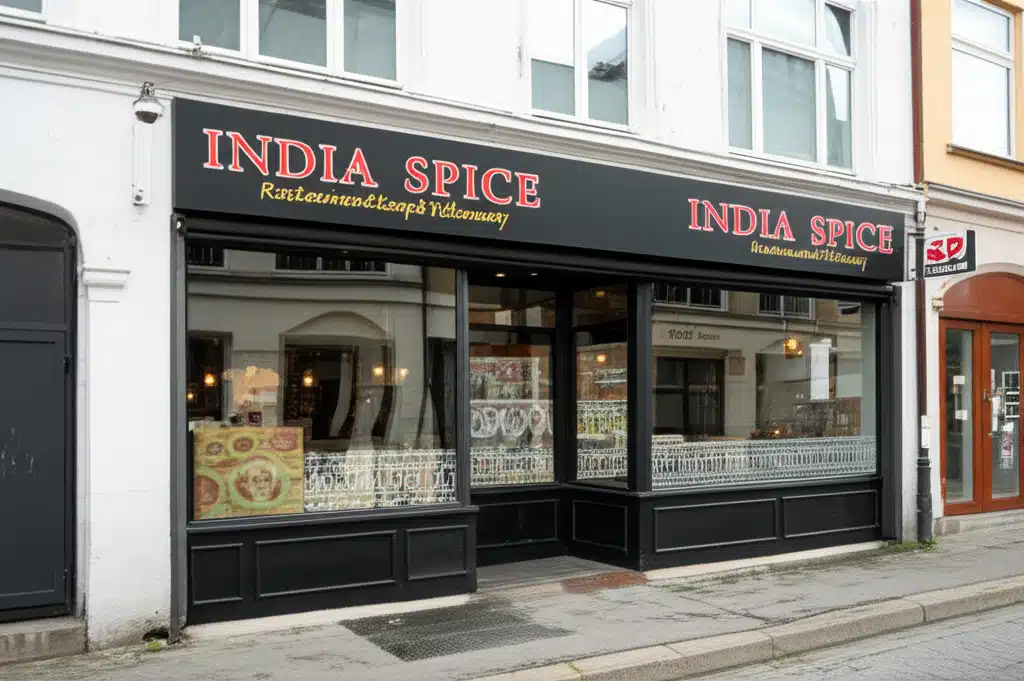 INDIA SPICE Restaurant&Takeaway 1 Indisk restaurant og takeaway: INDIA SPICE i Danmark
