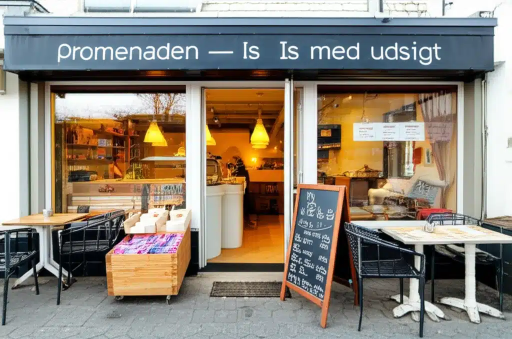 Promenaden - Is med udsigt 1 Is med udsigt på Promenaden - en smagfuld oplevelse