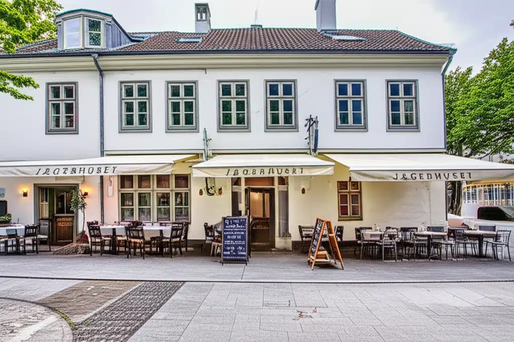 Jægerhuset 1 Jægerhuset: Traditionelt dansk sommerhus i skoven